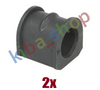 2x FRONT AXLE BOTH SIDES RIGHT OR LEFT STABILIZER BAR BUSHING FRONT L/R 25MM