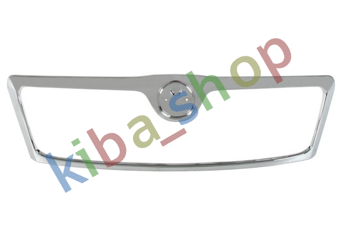 FRONT GRILLE FRAME CHROME FITS SKODA OCTAVIA II 0204-1008