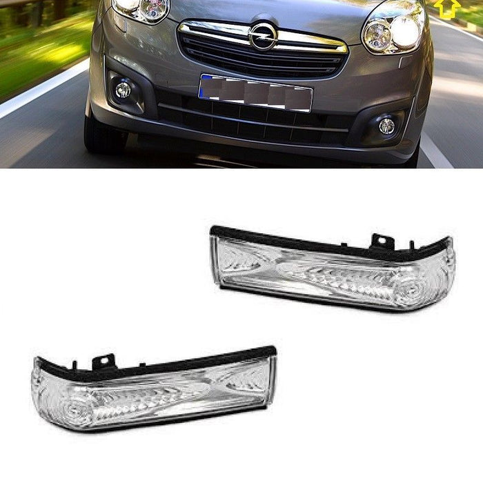 FOR VAUXHALL COMBO D 12-WING MIRROR INDICATORS PAIR L+R