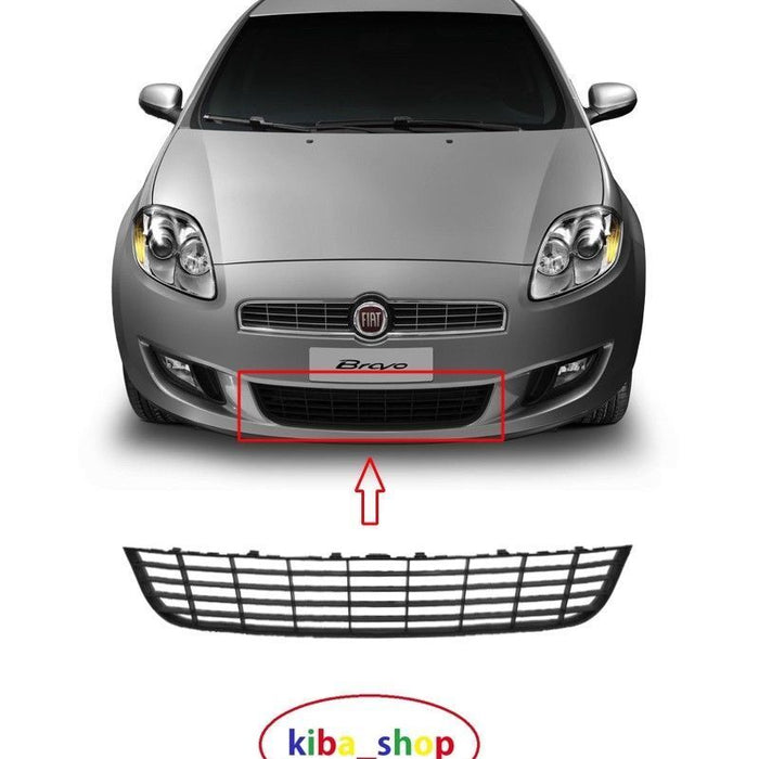 FOR FIAT BRAVO FRONT BUMPER LOWER CENTER GRILL TRIM 735469955 2007-