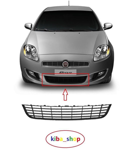 FOR FIAT BRAVO FRONT BUMPER LOWER CENTER GRILL TRIM 735469955 2007-