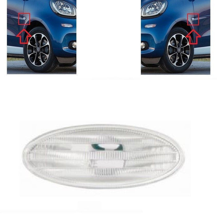 FOR SMART FORTWO 2014-1X SIDE INDICATOR REPEATER LH OR RH