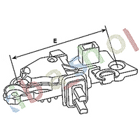 VOLTAGE REGULATOR 14V FITS MERCEDES SPRINTER 2-T B901 B902 SPRINTER 3-T B903