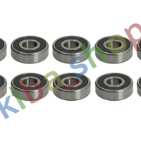 17X47X14 BEARING STANDARD BALL BEARING 10PCS SEALING TYPE DOUBLE-SIDED/LIP