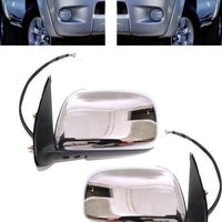 FOR TOYOTA HILUX 2005-2012 NEW WING MIRRORS ELECTRIC 3PIN CHROME LEFT+ RIGHT LHD