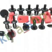 FOR VAUXHALL CORSA D 11-14 INNER FENDER LINER FIXING CLIPS SET