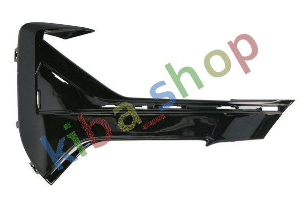 LEFT FRONT RIGHT FRONT BUMPER GRILLE PLUG FRONT R WITH FOG LAMP HOLES BLACK