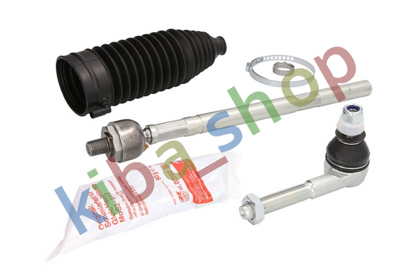 FRONT AXLE LEFT TIE ROD WITH END L BANDS COVER GREASE FITS PEUGEOT 206 206+