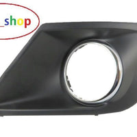 FOR PEUGEOT 207 09-13 FRONT BUMPER FOG GRILL WITH CHROME LH PASSENGER SIDE