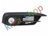 FOR HONDA CIVIC 16- FRONT RIGHT LOWER BUMPER GRILL WITH FOG HOLE