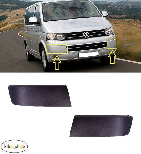 FOR VW MULTIVAN T5 2009 - 2015 NEW FRONT BUMPER MOULDING TRIM LEFT + RIGHT