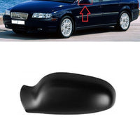 FOR VOLVO S80 1998 - 2004 NEW WING MIRROR COVER CAP BLACK PRIMED LEFT SIDE