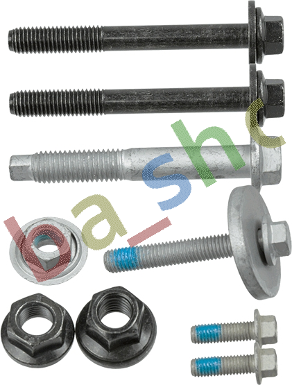 FRONT AXLE LOWER LEFT TRACK CONTROL ARM FITTING KIT L BOTTOM/FRONT FITS VOLVO