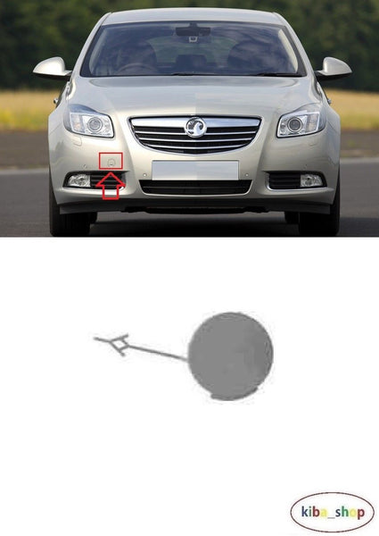 FOR VAUXHALL INSIGNIA 08-13 FRONT TOW TOWING EYE HOOK COVER CAP MOULDING