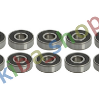 12X32X10 BEARING STANDARD BALL BEARING 10PCS SEALING TYPE DOUBLE-SIDED/LIP