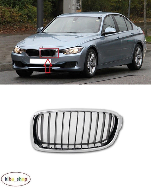 FOR BMW 3 F30/F31 12-16 FRONT BUMPER UPPER RADIATOR GRILL LH