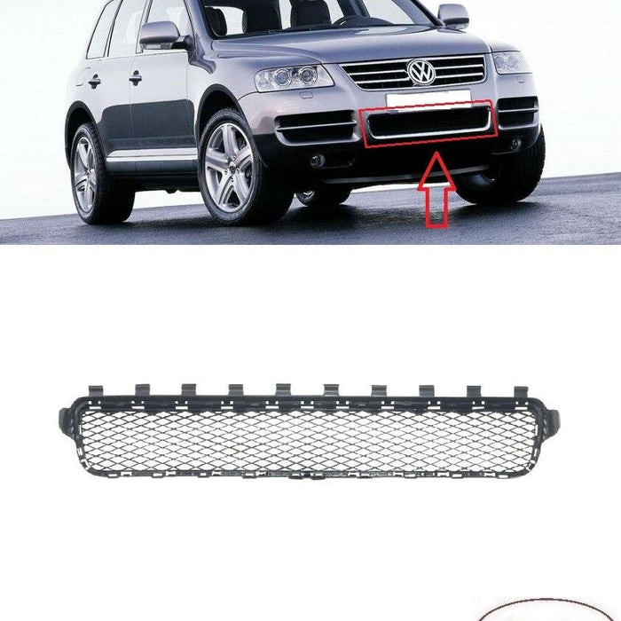 FOR VOLKSWAGEN TOUAREG 2002 - 2006 NEW FRONT BUMPER LOWER CENTER GRILLE GRILL
