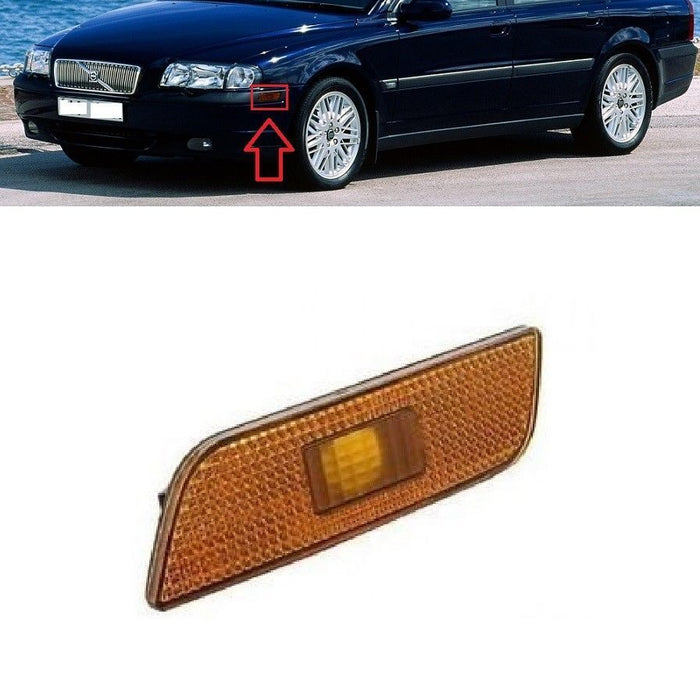 FOR VOLVO S80 98-06 SIDE MARKER GINGER FRONT LH PASSENGER