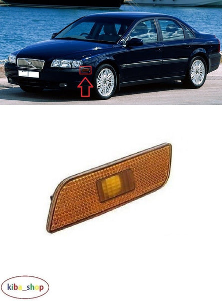 FOR VOLVO S80 98-06 SIDE MARKER GINGER FRONT LH PASSENGER