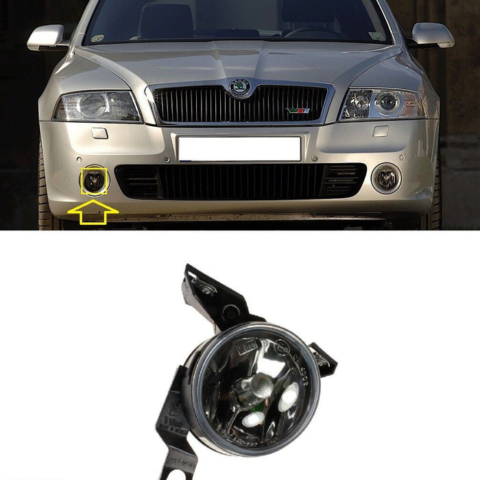 FOR SKODA OCTAVIA II MK2 RS 04-08 FRONT FOG LIGHT LAMP RH DRIVER