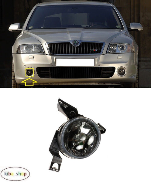 FOR SKODA OCTAVIA II MK2 RS 04-08 FRONT FOG LIGHT LAMP RH DRIVER