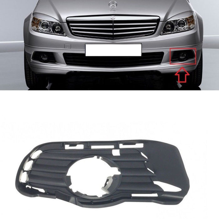 FOR MB C-CLASS W204 07-11 FRONT BUMPER LOWER FOG GRILL LH