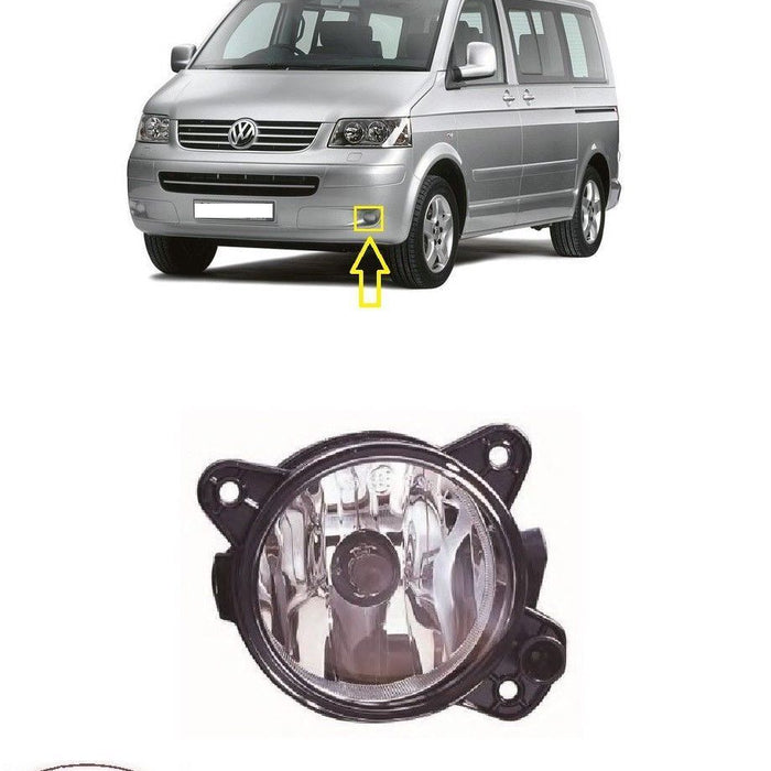 FOR VW MULTIVAN T5 04-09 FRONT FOG LIGHT LAMP LH PASSENGER