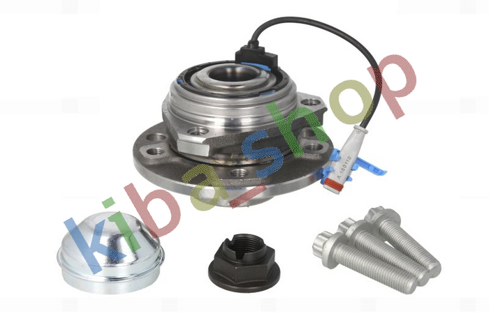 FRONT AXLE BOTH SIDES RIGHT OR LEFT WHEEL BEARING SET WITH HUB FRONT FITS OPEL