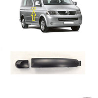 FOR VW MULTIVAN T5 03-15 FRONT DOOR HANDLE BLACK RH DRIVER LHD