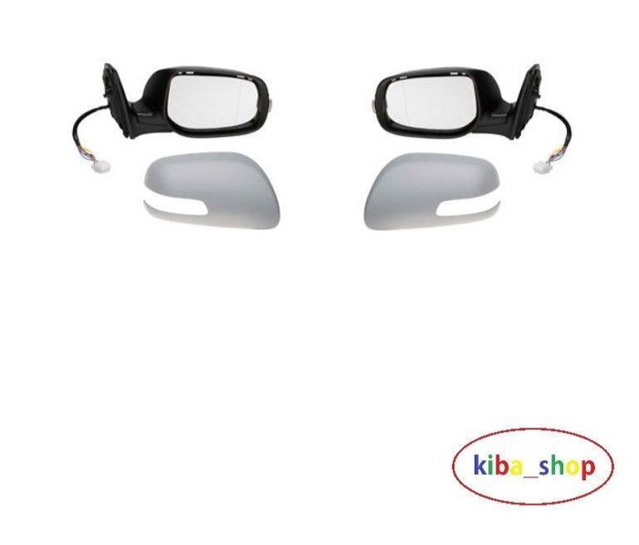 FOR TOYOTA AVENSIS 06-08 WING MIRRORS ELECTRIC HEATED L+R LHD