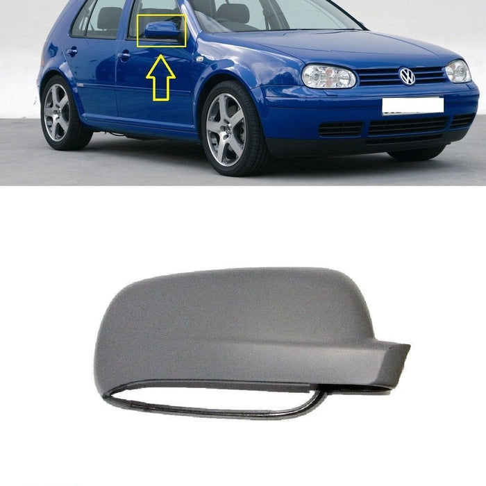 FOR VW GOLF IV MK4 98-05 WING MIRROR COVER CAP RH DRIVER