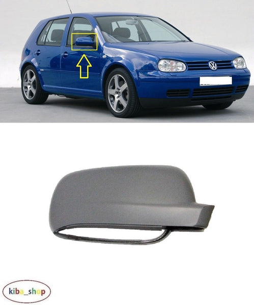 FOR VW GOLF IV MK4 98-05 WING MIRROR COVER CAP RH DRIVER