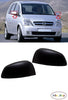 FOR VAUXHALL MERIVA 03-10 WING MIRROR COVERS CAP BLACK L+R