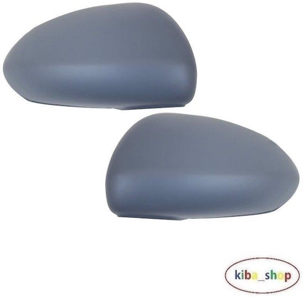FOR VAUXHALL CORSA 06-14 WING MIRROR COVERS CAP L+R