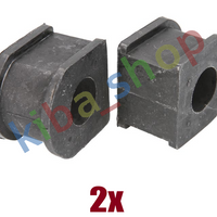 2x FRONT AXLE RIGHT OR LEFT STABILIZER BAR BUSHING FRONT L/R 19MM FITS FOR D