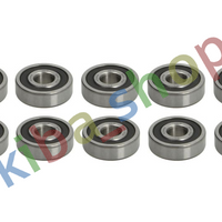 10X30X9 BEARING STANDARD BALL BEARING 10PCS SEALING TYPE DOUBLE-SIDED/LIP