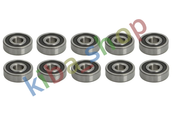 10X30X9 BEARING STANDARD BALL BEARING 10PCS SEALING TYPE DOUBLE-SIDED/LIP