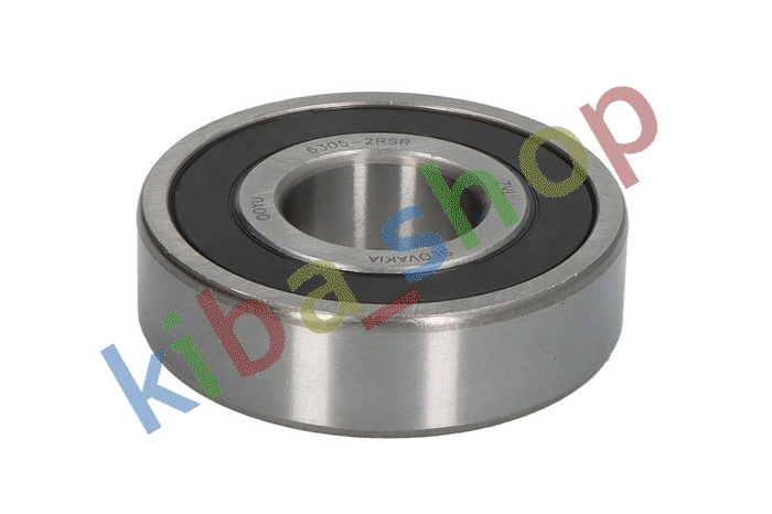 25X62X17 BEARING STANDARD BALL BEARING 1PCS SEALING TYPE DOUBLE-SIDED/LIP