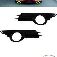 FOR VAUXHALL CORSA D 06-11 FRONT BUMPER FOG LIGHT LAMP GRILL L+R