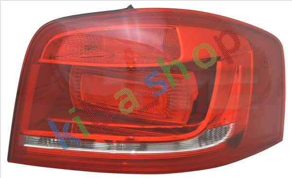 RIGHT RIGHT REAR LAMP R FITS FOR AUDI A3 8P 0503-0508