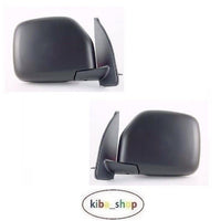 FOR TOYOTA HI-ACE 4X4 1995 - 2006 NEW WING MIRRORS MANUAL BLACK LEFT + RIGHT