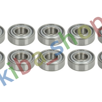 15X35X11 BEARING STANDARD BALL BEARING 10PCS SEALING TYPE DOUBLE-SIDED/WITH Z