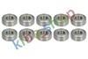 15X35X11 BEARING STANDARD BALL BEARING 10PCS SEALING TYPE DOUBLE-SIDED/WITH Z