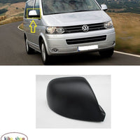 FOR VW MULTIVAN T5 09-15 WING MIRROR COVER CAP BLACK RH DRIVER