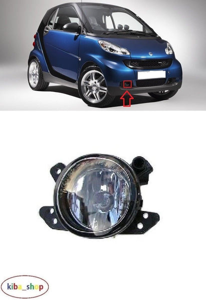 FOR SMART FORTWO 07-14 1X FRONT FOG LIGHT LAMP RH DRIVER