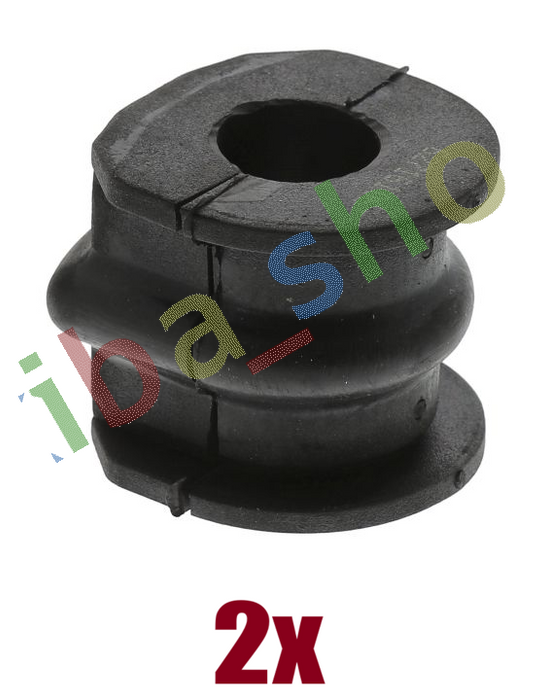 2x FRONT AXLE BOTH SIDES RIGHT OR LEFT STABILIZER BAR BUSHING FRONT L/R 175MM