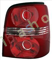 RIGHT RIGHT REAR LAMP R INDICATOR COLOUR WHITE GLASS COLOUR RED FITS FOR VW