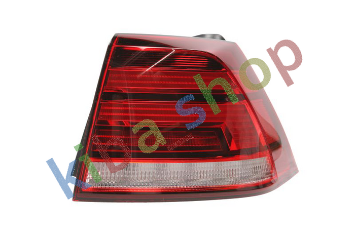 RIGHT RIGHT REAR LAMP R EXTERNAL LED FITS FOR VW GOLF VII HATCHBACK 0317-1019