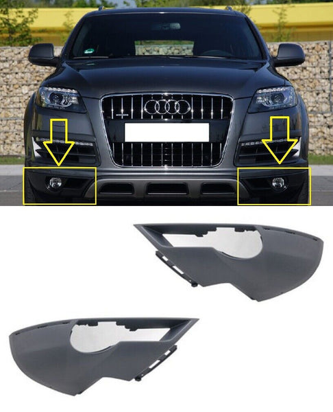 FOR AUDI Q7 2009.09 - 2015.07 FRONT BUMPER LOWER GRILL GRILLES LEFT + RIGHT