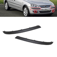 FOR VAUXHALL COMBO C 03-10 FRONT BUMPER MOULDING TRIM PAIR L+R